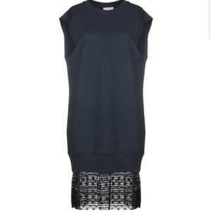 Public School Navy Sweater and Lace Dress